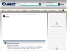 Tablet Screenshot of adhoc-villela.com